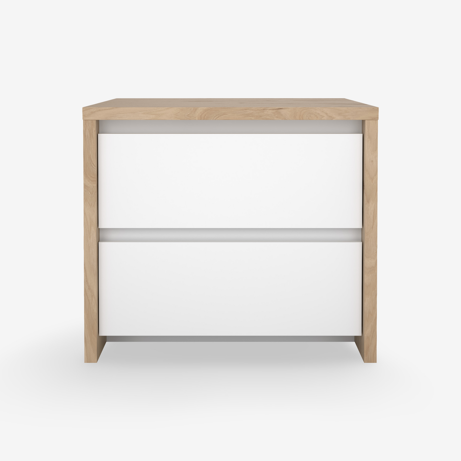 GRID | שידת לילה 51/48 ס"מ, עם 2 מגירות - KUALA