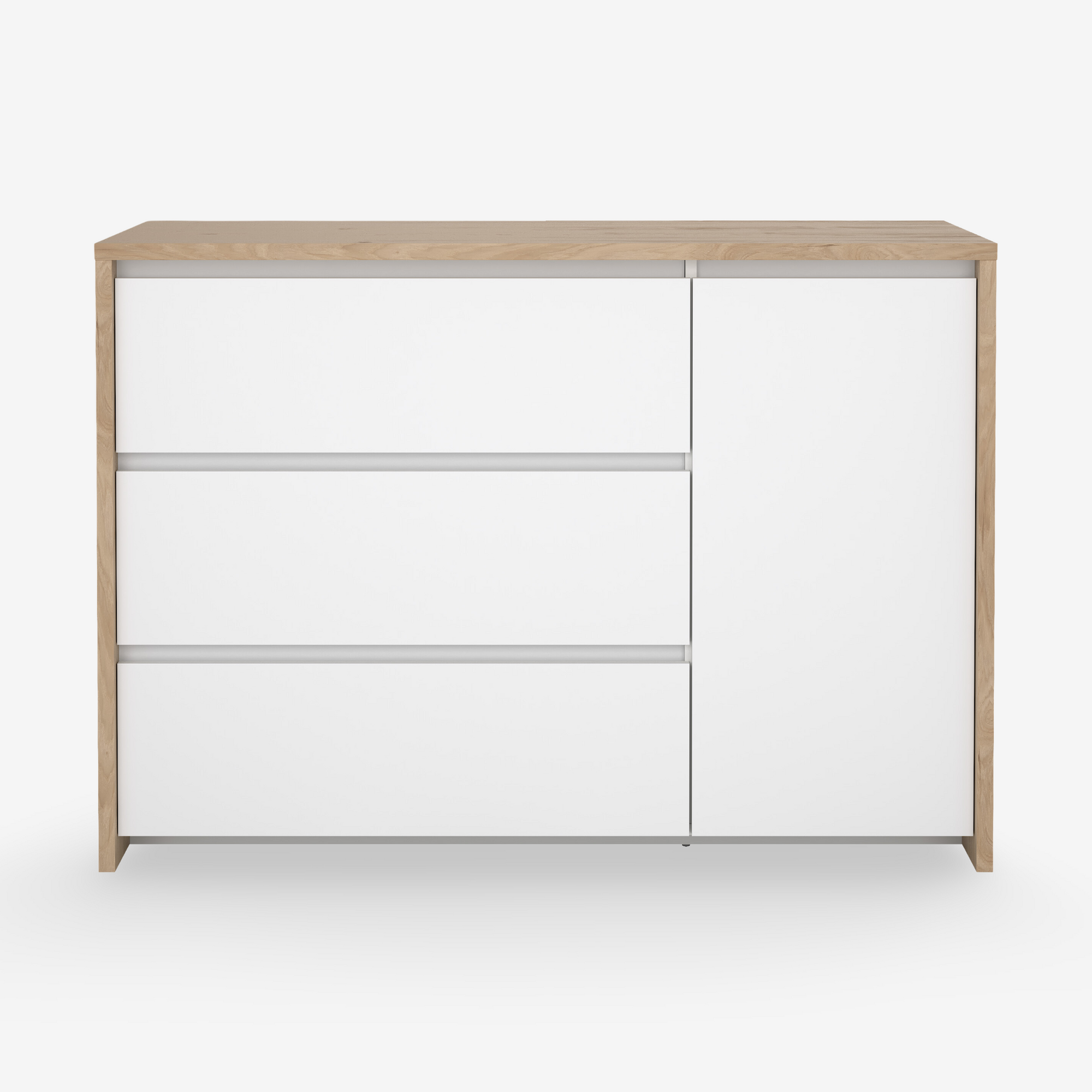 HAVENA | קומודה עם 3 מגירות ודלת - KUALA