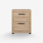 FRAMO | שידת לילה 46/41 ס"מ, עם 2 מגירות - KUALA