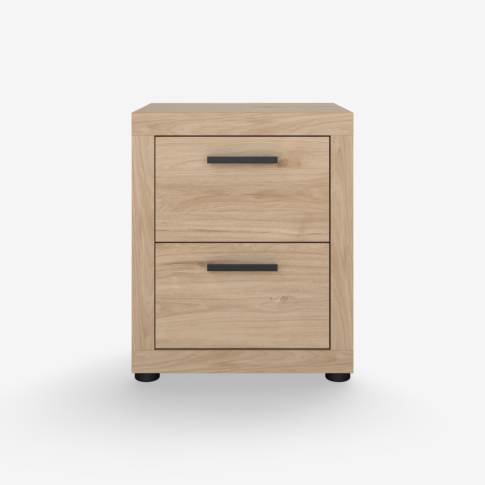 FRAMO | שידת לילה 46/41 ס"מ, עם 2 מגירות - KUALA