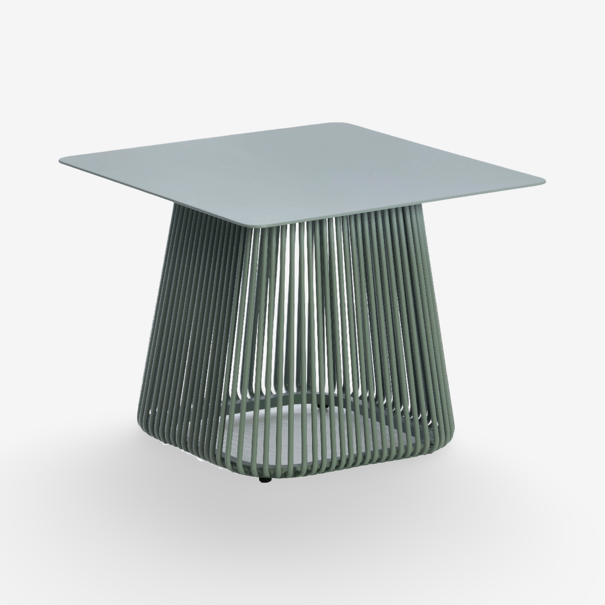 LUNE | שולחן צד ריבועי מפולימר, 60/60 ס"מ - KUALA