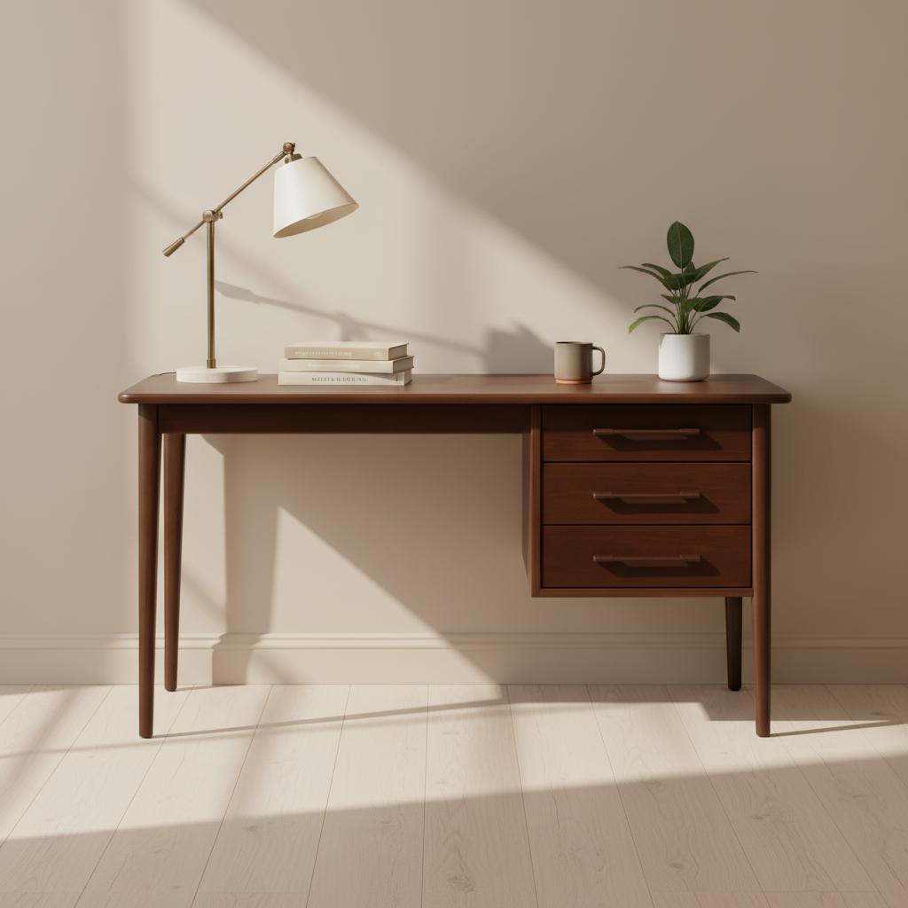 HAVEN | שולחן עבודה מעץ עם 3 מגירות, 150 ס"מ