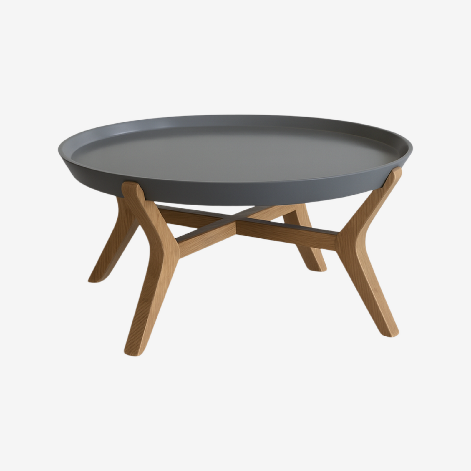 HORMIGON | שולחן סלון עגול מעץ, מגיע בשלושה גדלים