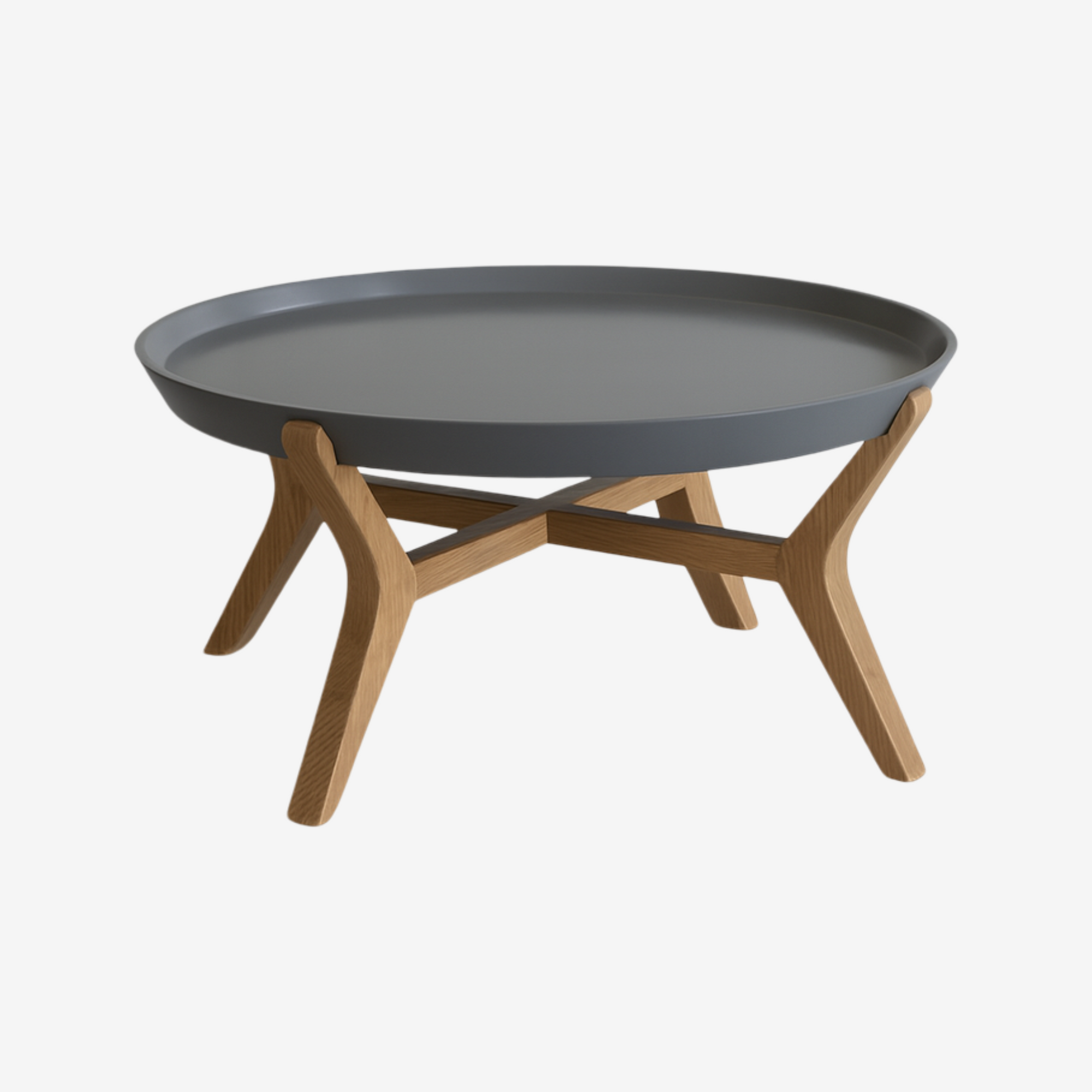 HORMIGON | שולחן סלון עגול מעץ, מגיע בשלושה גדלים