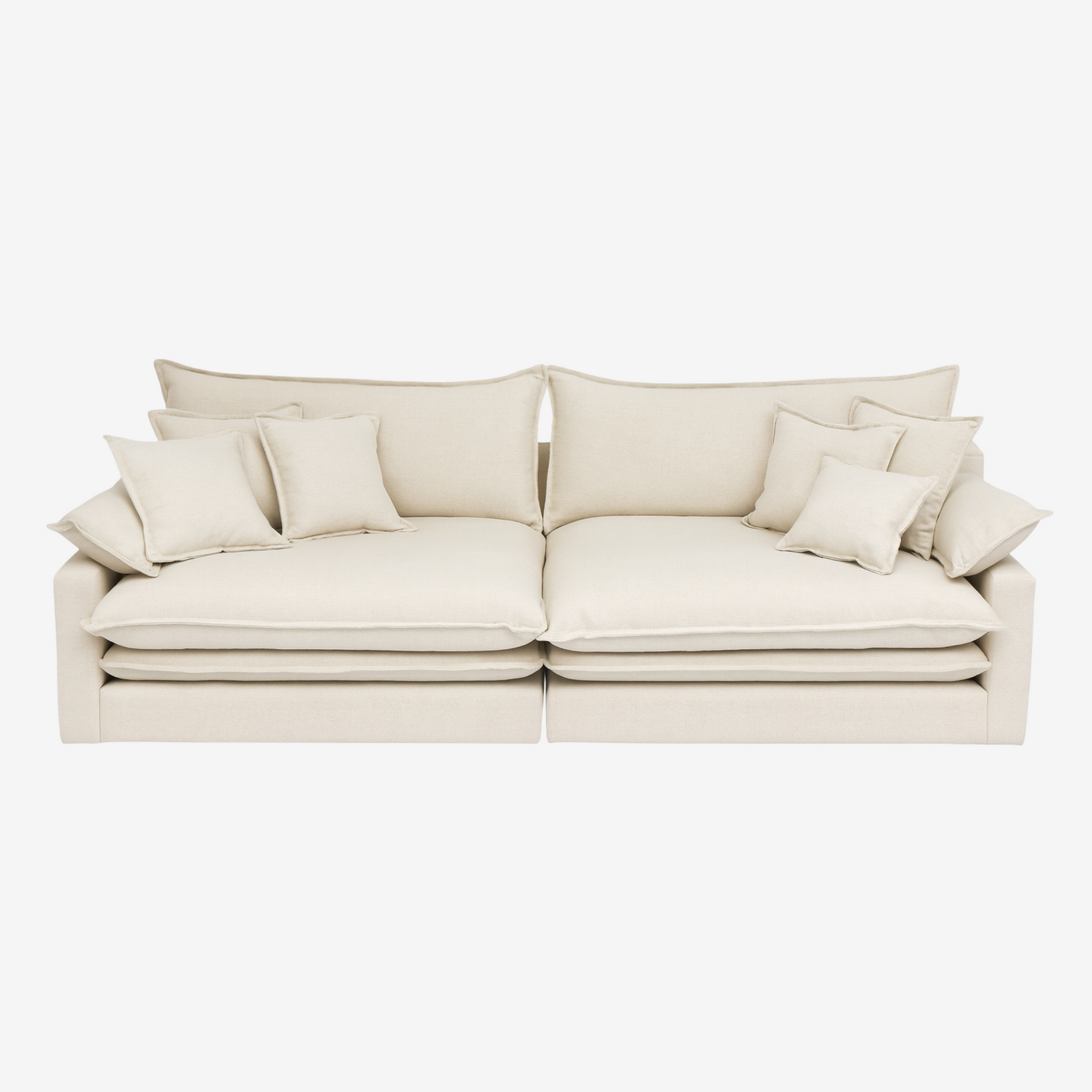 SOFT | ספת רביצה מודרנית עם כריות מושב כפולות