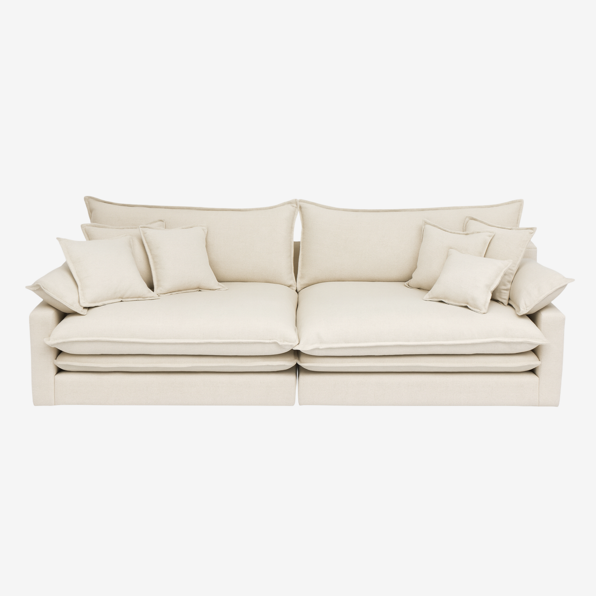 SOFT | ספת רביצה מודרנית עם כריות מושב כפולות