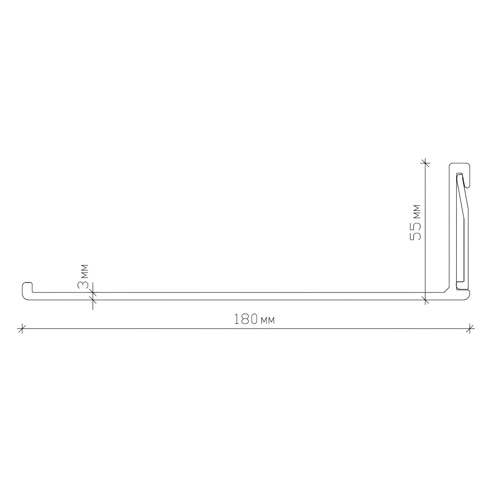 SONDEF | מדף מעוצב עם תוספת תאורה לבחירה