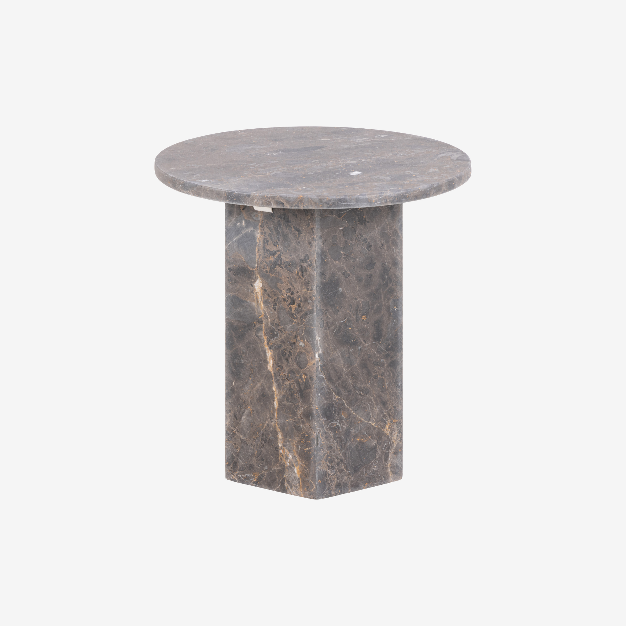 FROKOR | שולחן צד עגול משיש, קוטר 50 ס"מ - KUALA