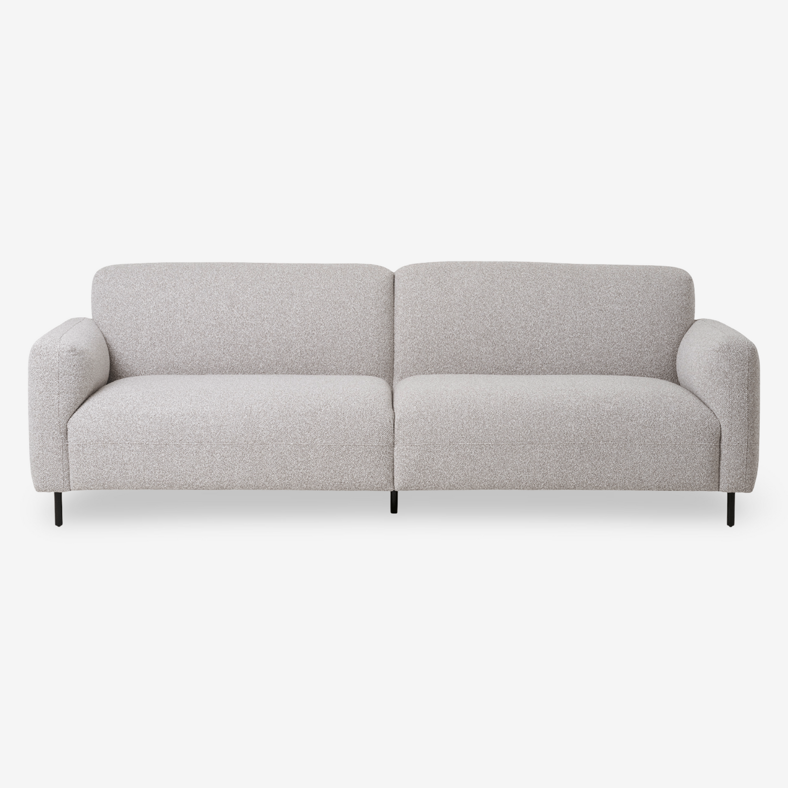 MIRKO | ספה סקנדינבית מרופדת בבד בוקלה