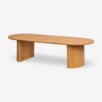 JUAN | שולחן סלון אובלי מעץ, מגיע בשני גדלים