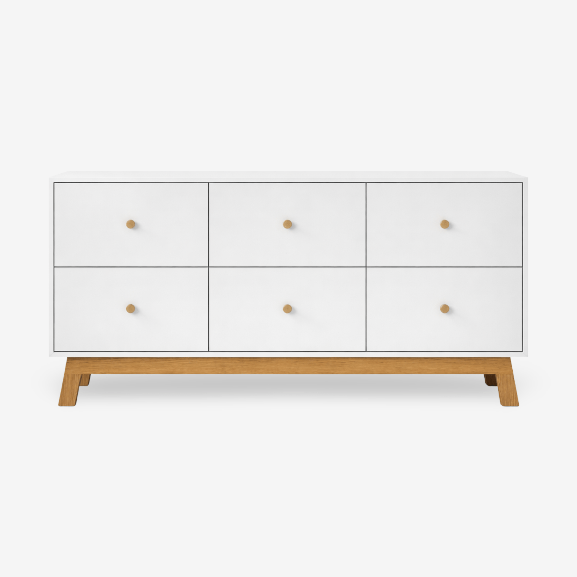 SOMMER | קומודה מעץ עם 6 מגירות