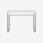 STIGNA | שולחן עבודה ממלמין ומתכת עם 2 מגירות, 102 ס"מ - KUALA