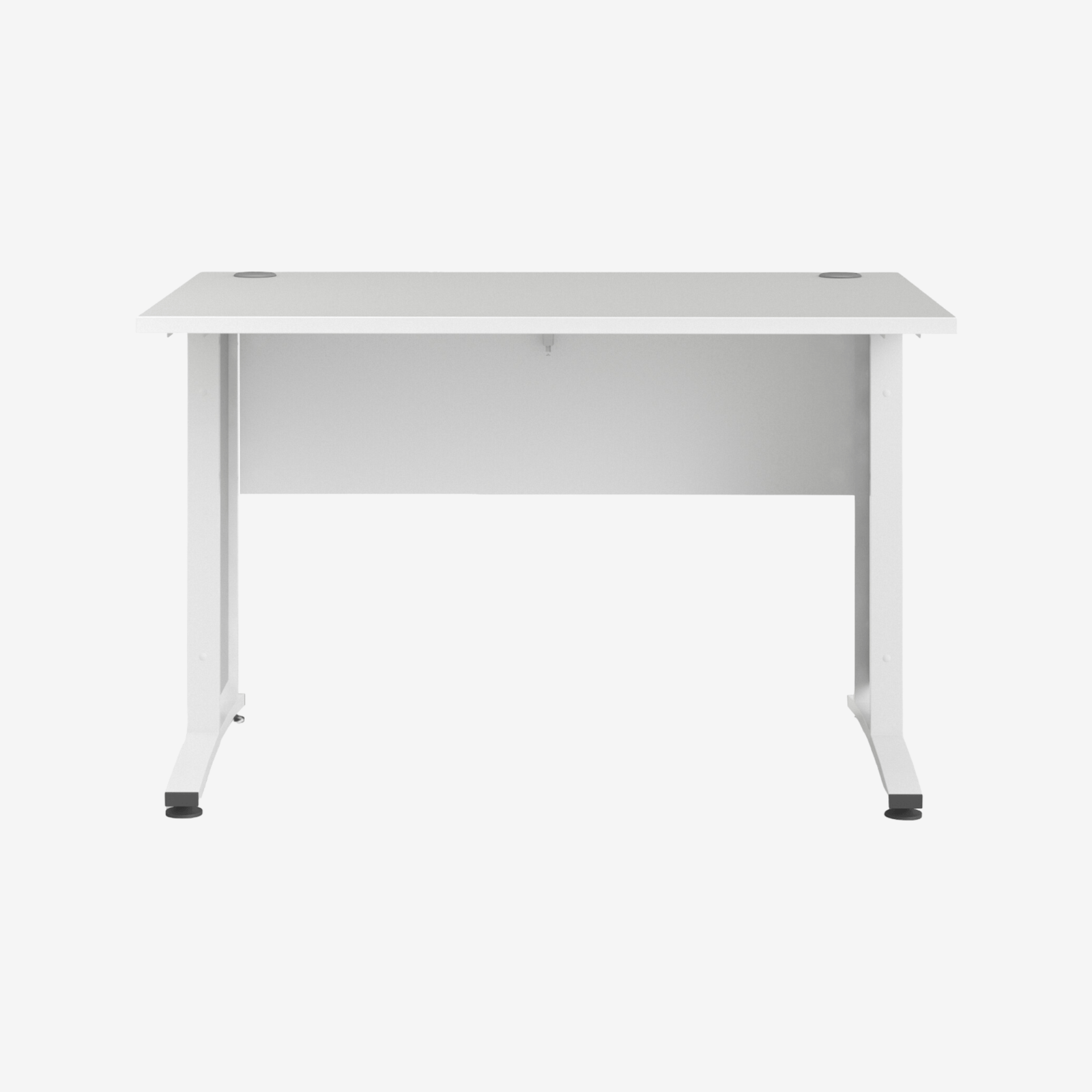 VIDSKAR | שולחן עבודה ושידת מגירות ממלמין ומתכת