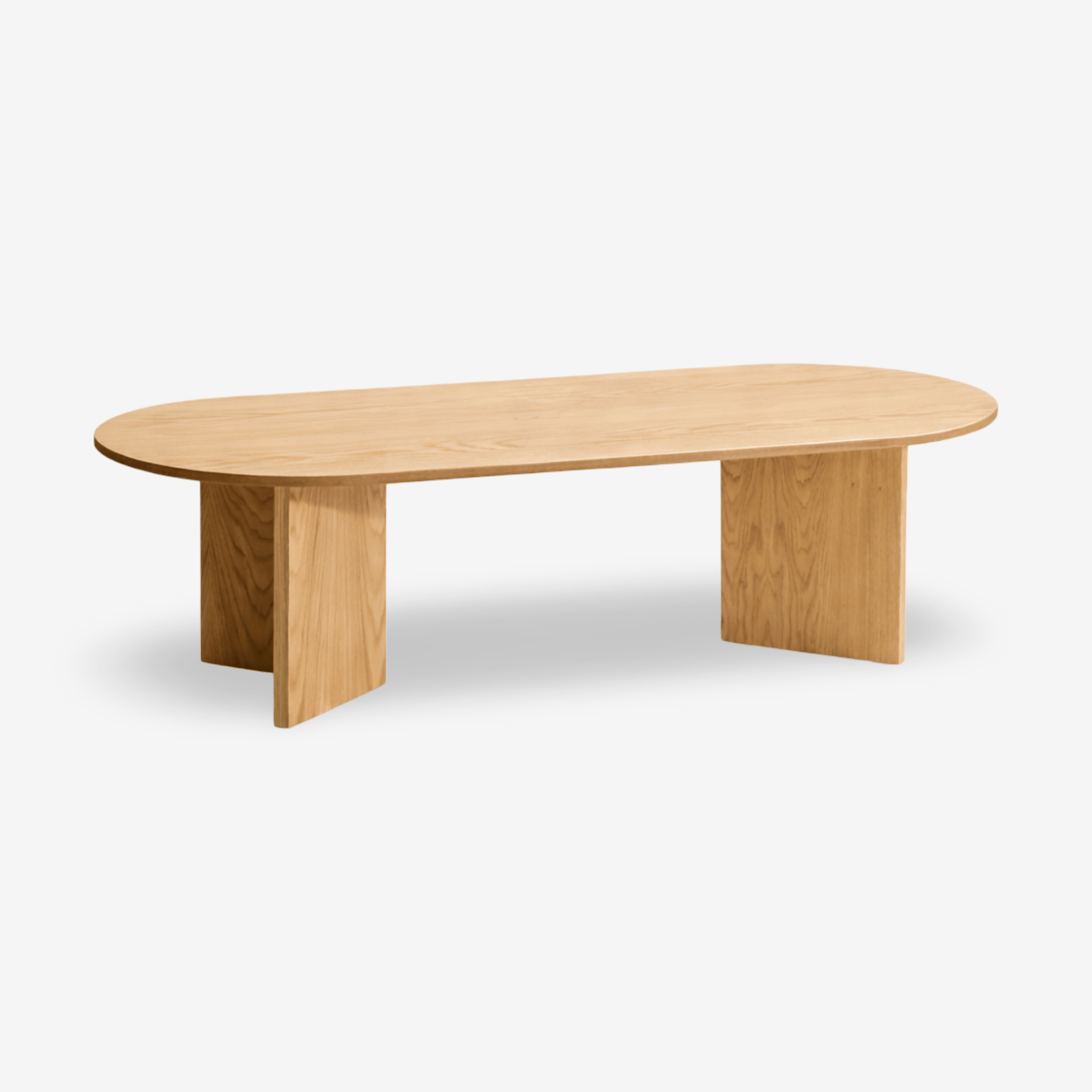 NIKOLI | שולחן סלון אובלי מעץ, 120/60 ס"מ - KUALA