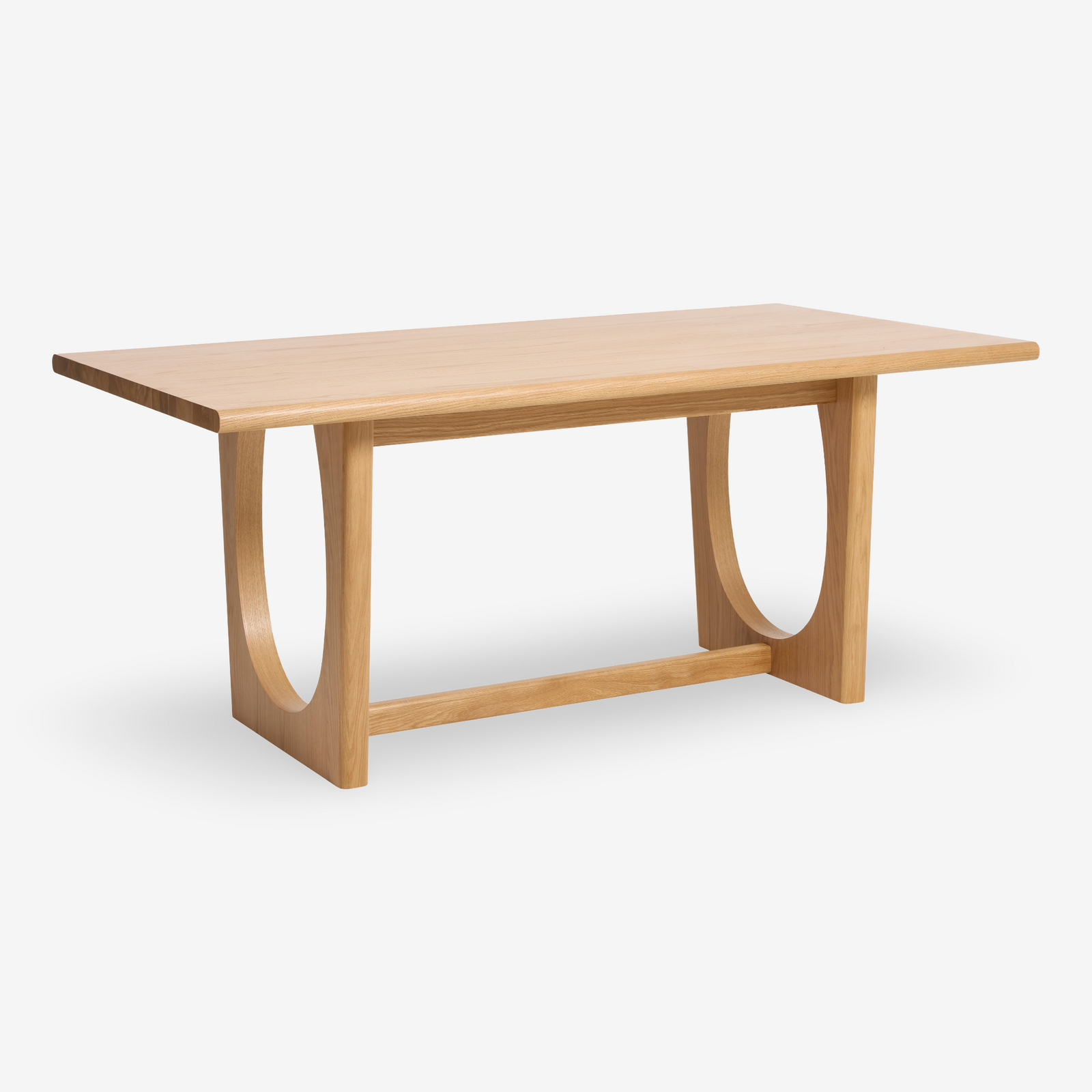 RUSU | שולחן אוכל מלבני 180/95 ס"מ, נפתח ל-270 ס"מ עד 12 סועדים