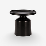 SIVSTEN | שולחן צד ממתכת, קוטר 50 ס"מ