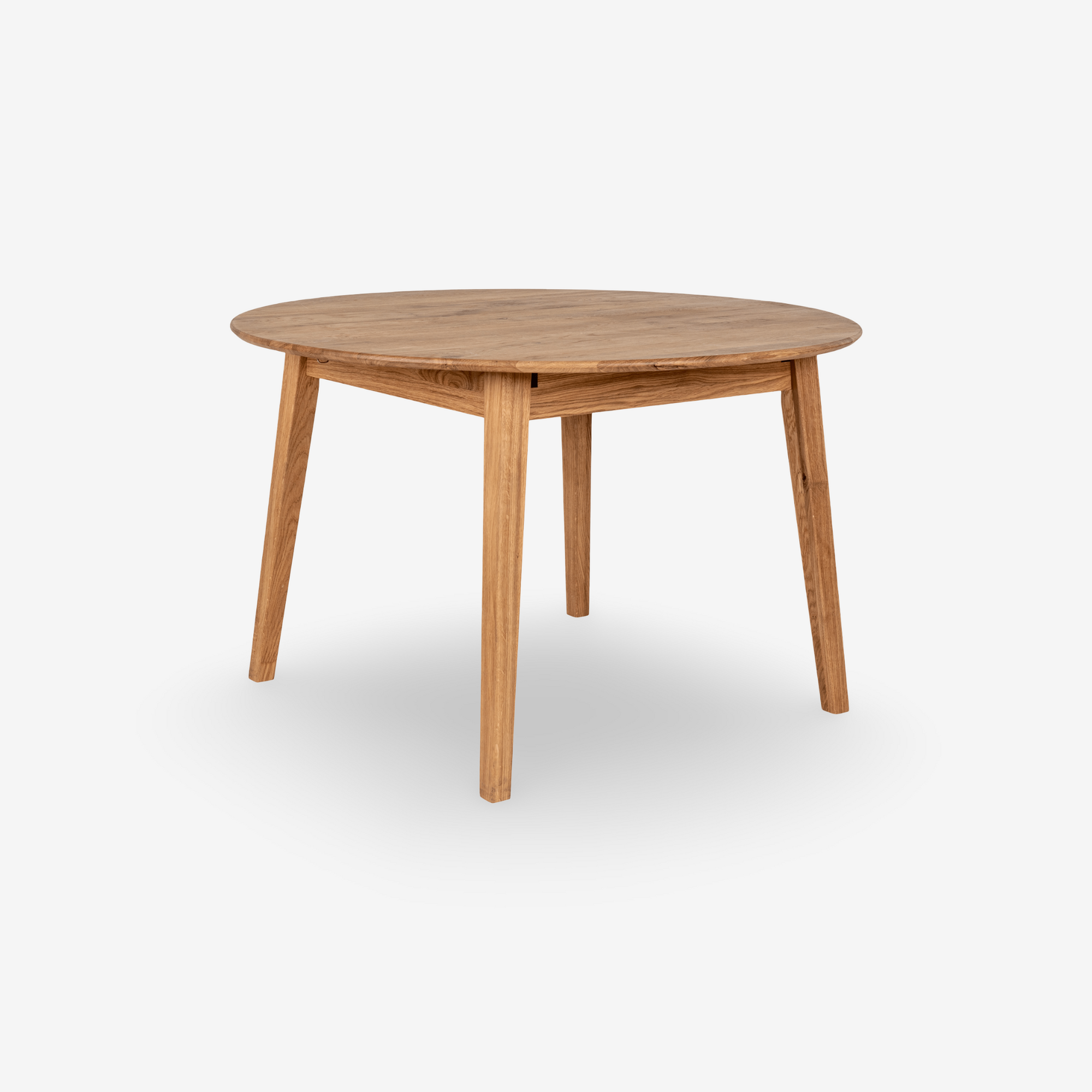 VINEA | שולחן פינת אוכל עגול קוטר 118 ס"מ, נפתח ל-158 ס"מ עד 8 סועדים