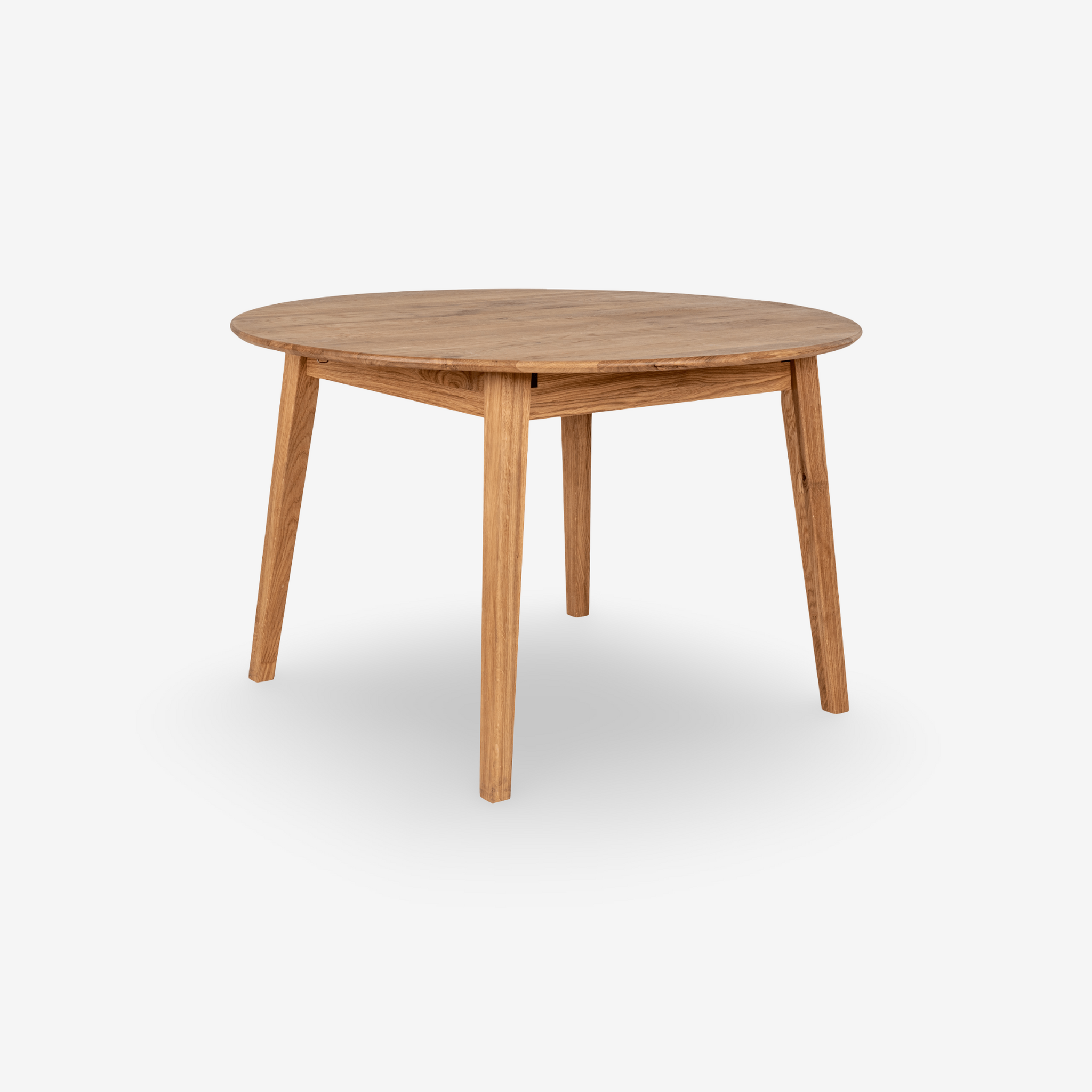 VINEA | שולחן פינת אוכל עגול קוטר 118 ס"מ, נפתח ל-158 ס"מ עד 8 סועדים