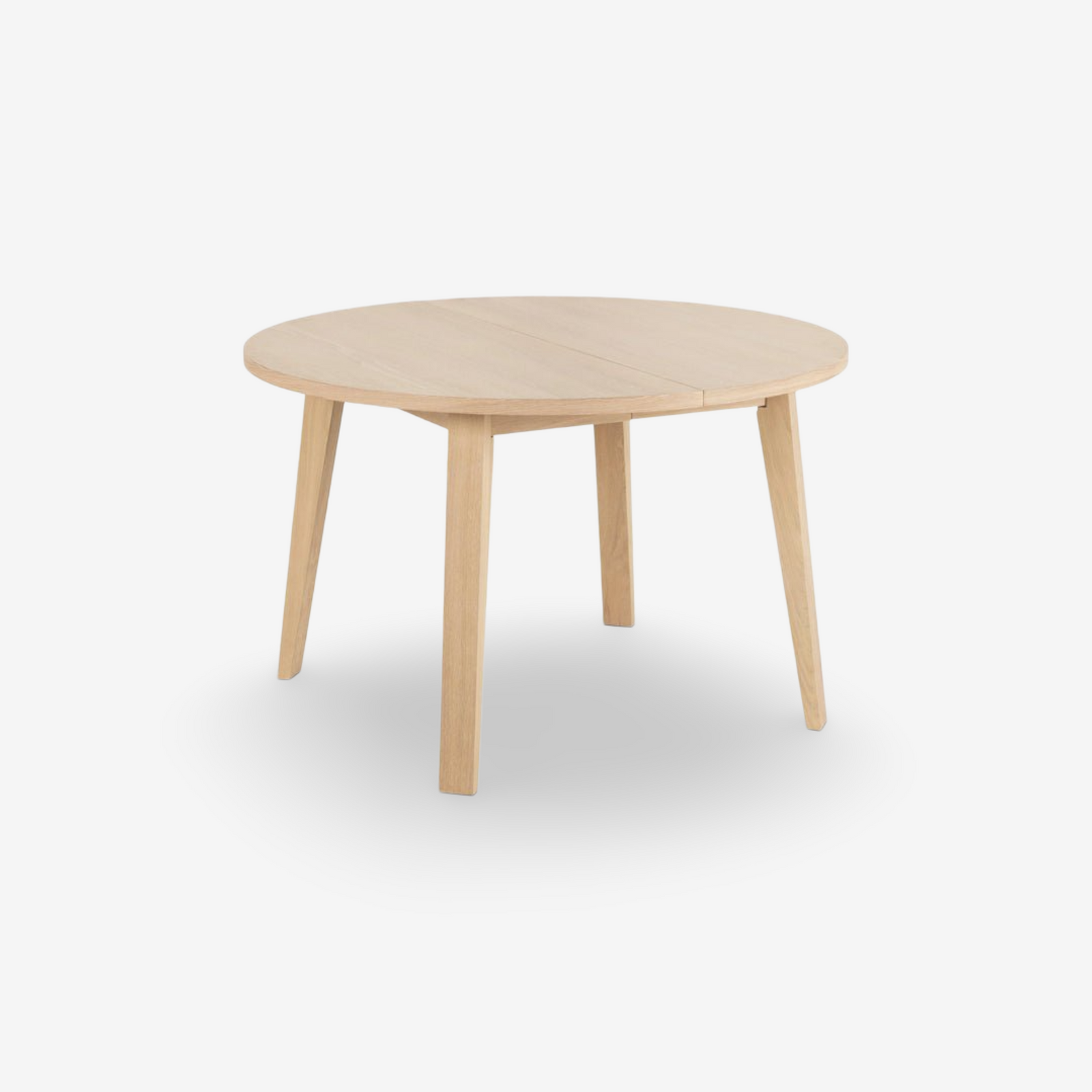 WENA | שולחן אוכל עגול קוטר 120 ס"מ, נפתח ל-220 ס"מ עד 10 סועדים - KUALA