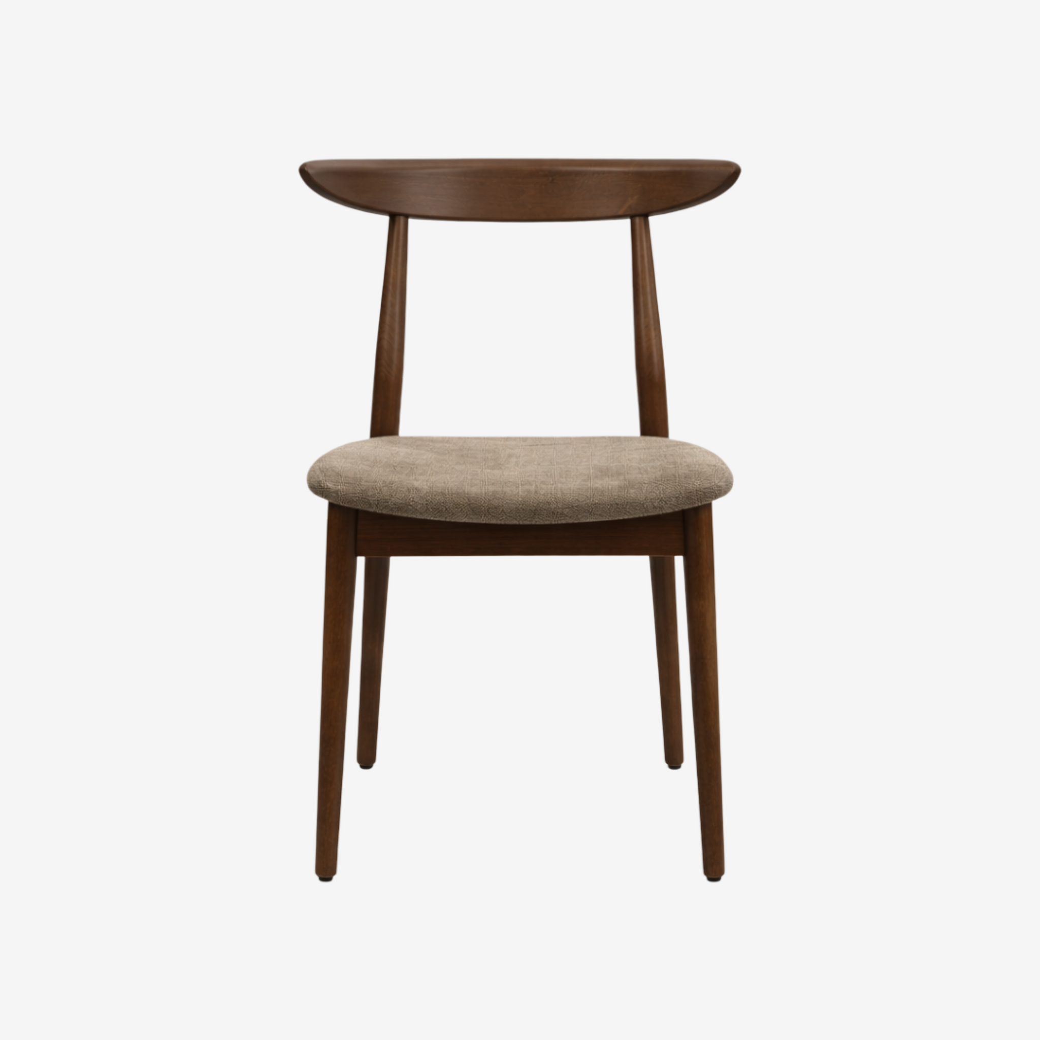 NOR | כיסא אוכל מעץ וריפוד בד אריג - KUALA