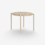 SKAN | שולחן אוכל מאלומיניום ודמוי עץ לגינה - KUALA