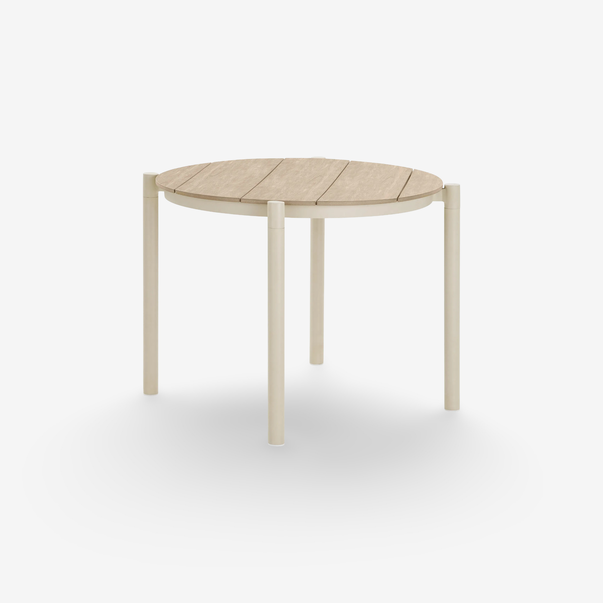 SKAN | שולחן אוכל מאלומיניום ודמוי עץ לגינה - KUALA