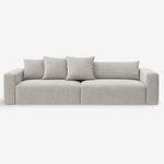 MATRIX | ספה דו-מושבית לסלון מרופדת בבד אריג - KUALA