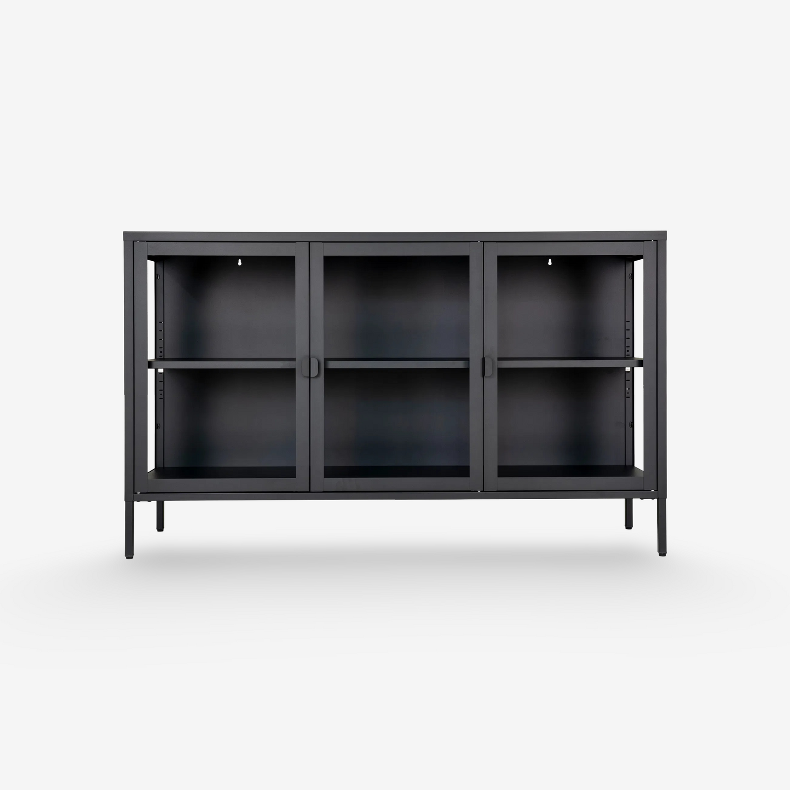 STILN | קומודה ממתכת וזכוכית, עם 3 דלתות - KUALA