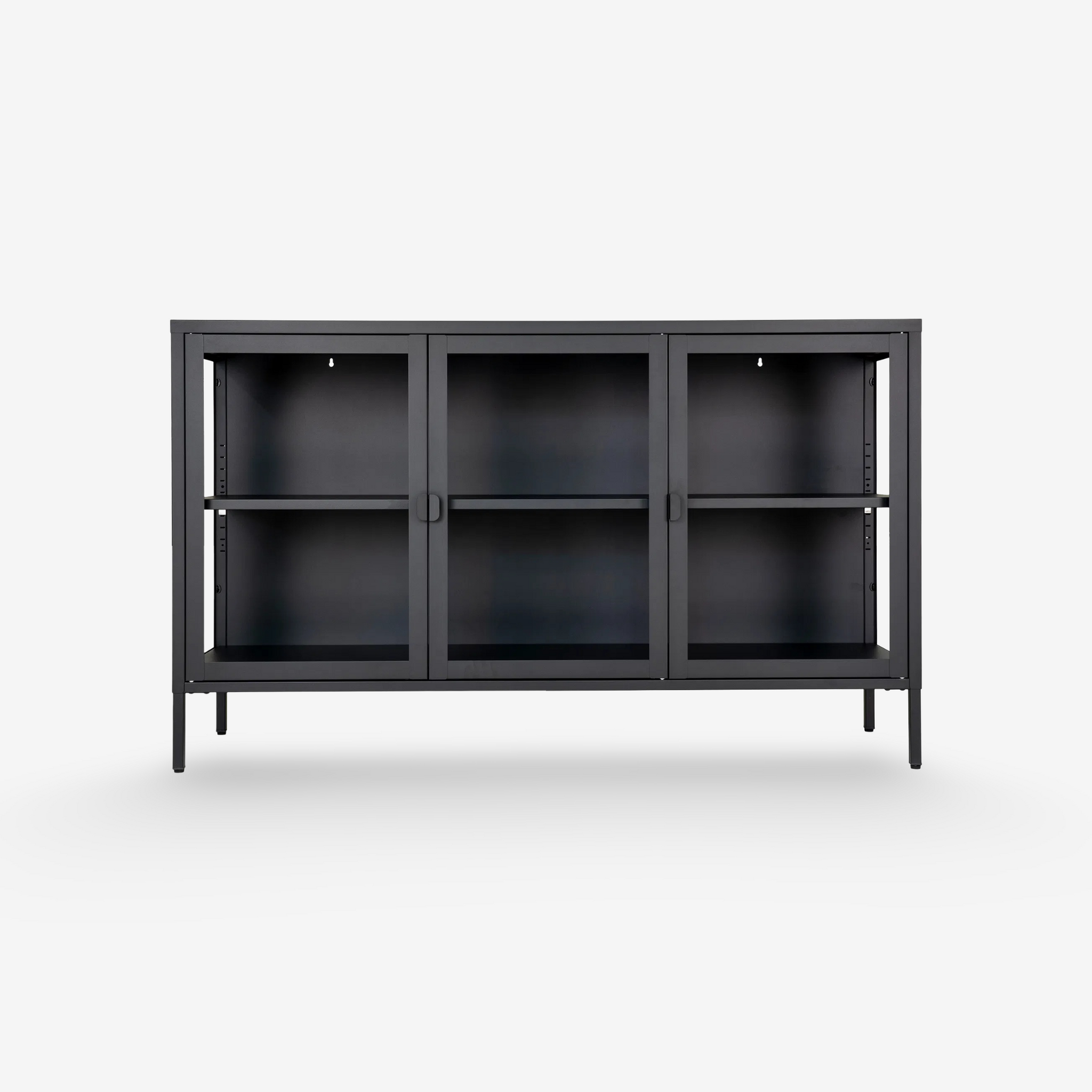 STILN | קומודה ממתכת וזכוכית, עם 3 דלתות - KUALA