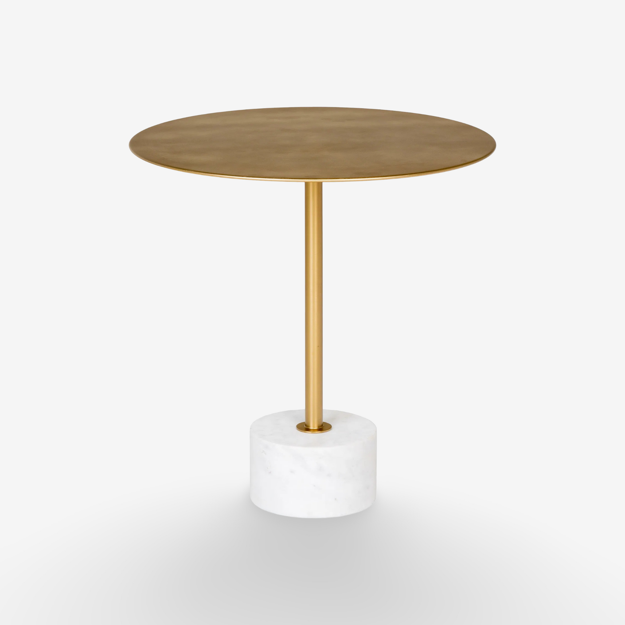 MISN | שולחן צד עשוי מפליז ודמוי שיש, מגיע בשני גדלים - KUALA