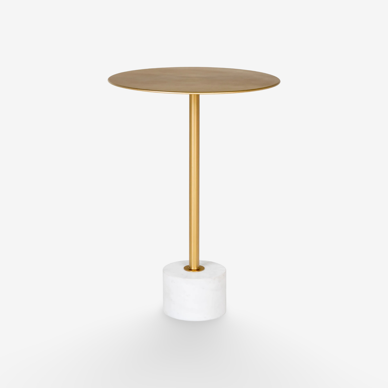 MISN | שולחן צד עשוי מפליז ודמוי שיש, מגיע בשני גדלים - KUALA