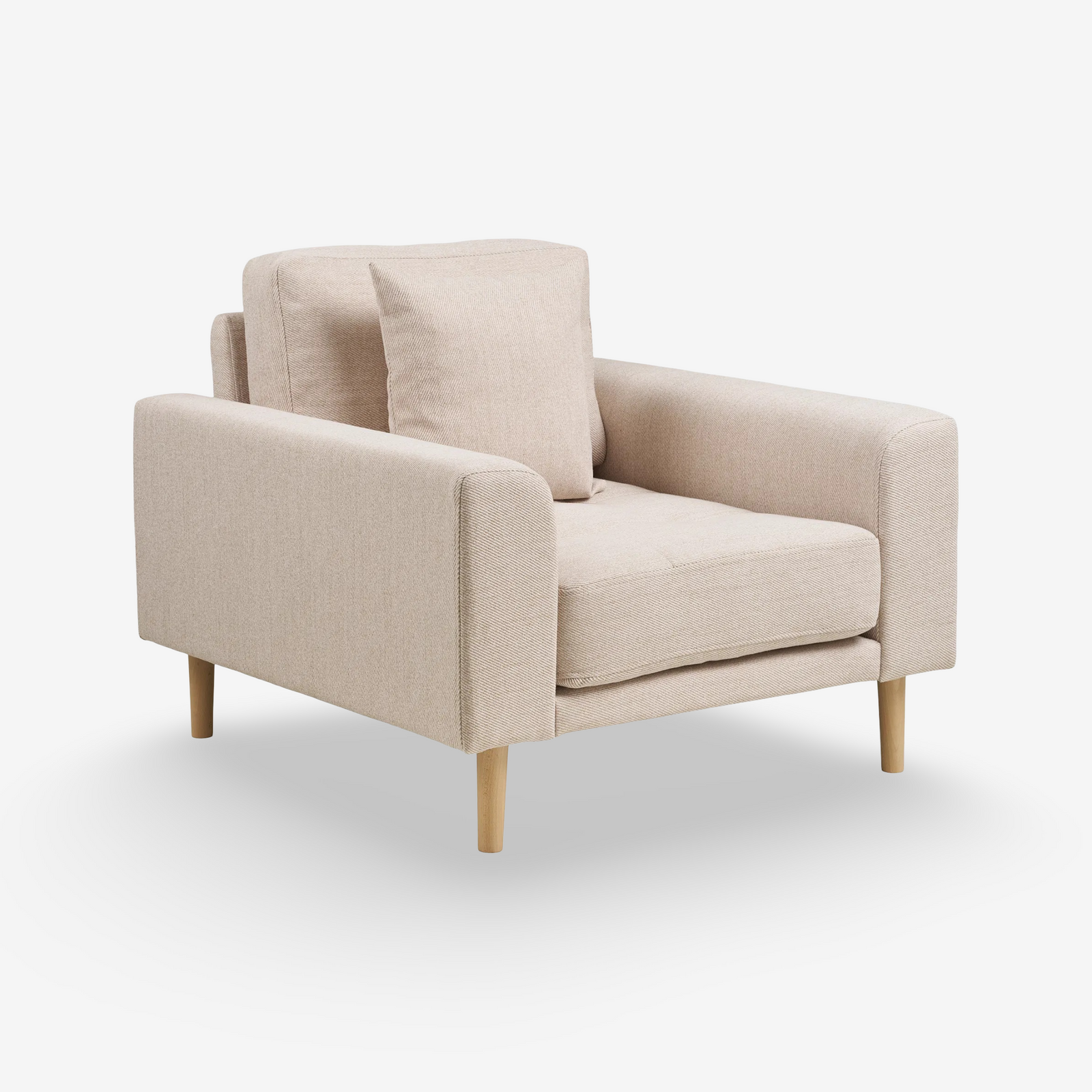 AUREN | כורסא מעוצבת מרופדת בבד אריג - KUALA