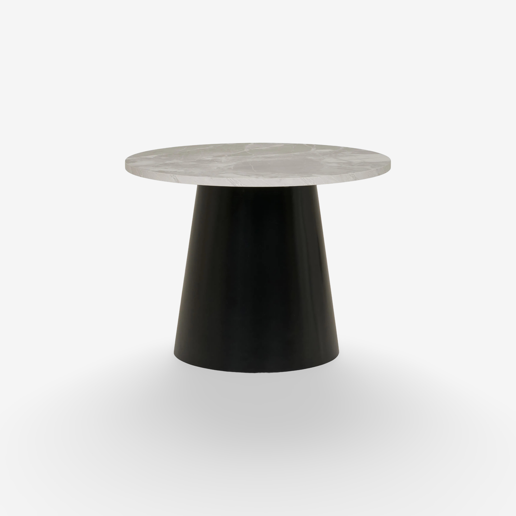 NORDI | שולחן צד עגול מעץ ומלמין, קוטר 60 ס"מ﻿ - KUALA