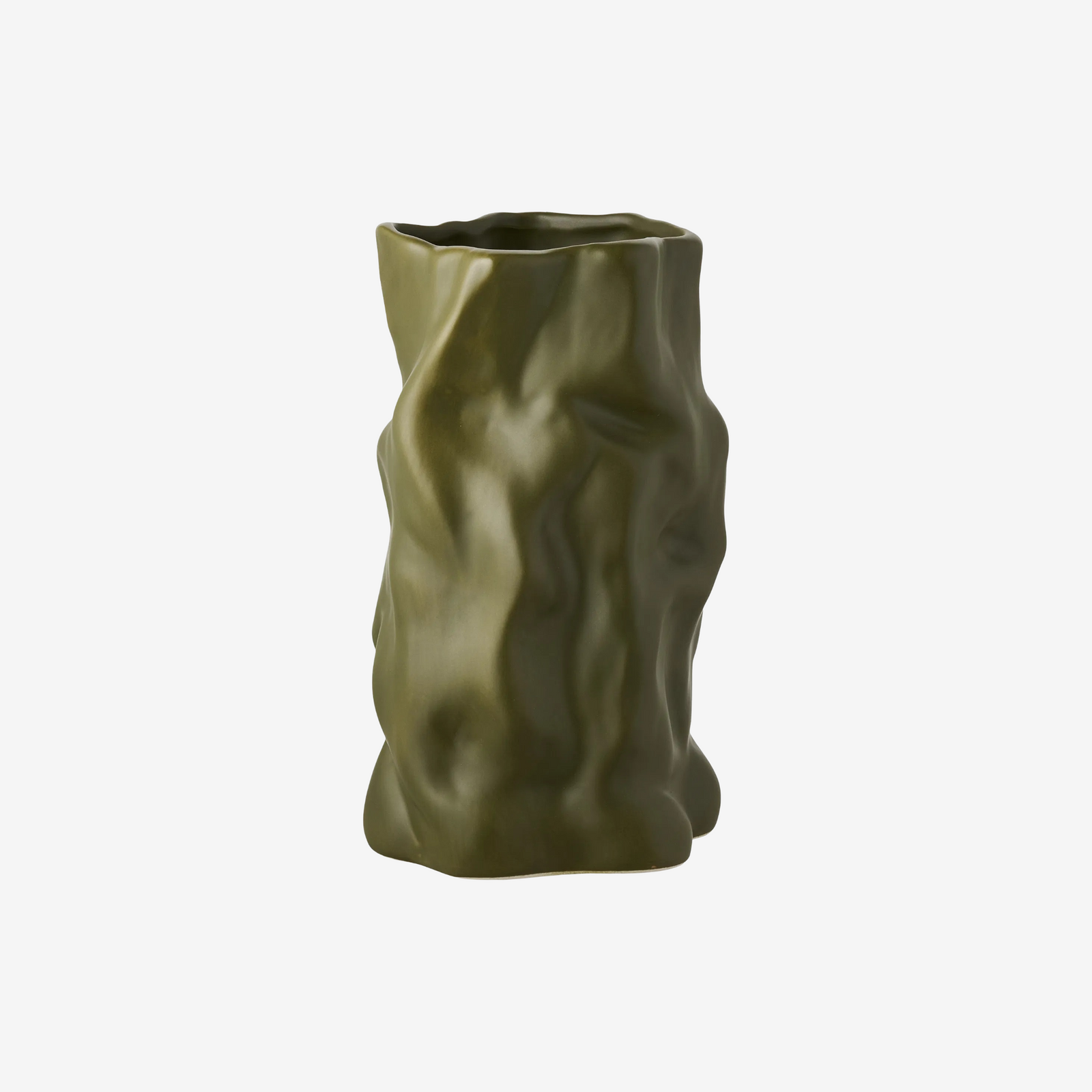 PINA | אגרטל דקורטיבי מקרמיקה בגוון ירוק - KUALA