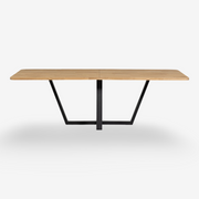 CLER | שולחן אוכל מלבני 100\240 ס"מ, עד 12 סועדים