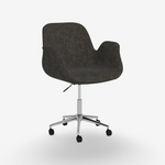 WEST | כיסא משרדי עם גלגלים מרופד בבד אריג - KUALA