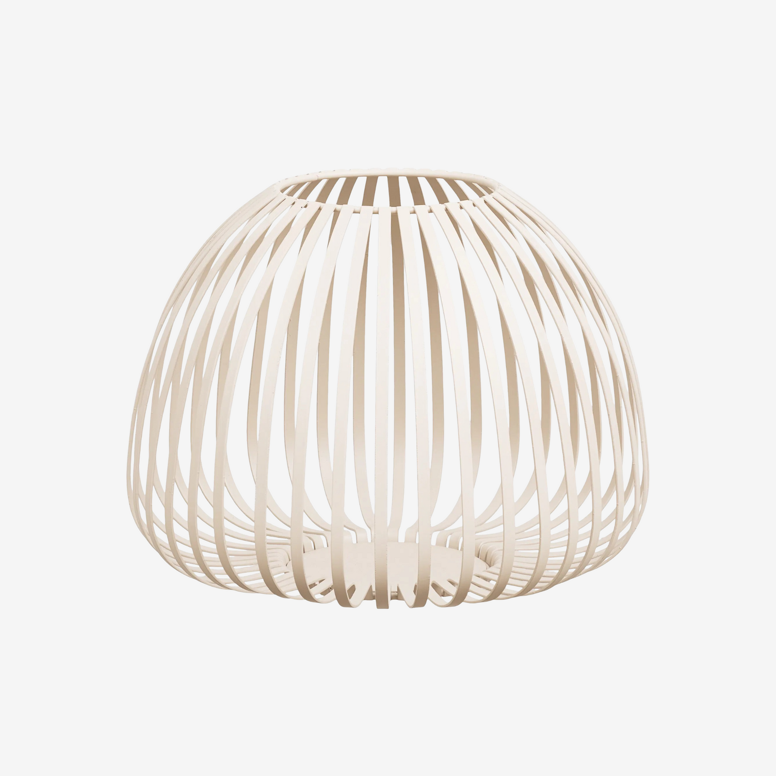 ELVI | עששית ממתכת בגוון בז', מגיעה בשני גדלים