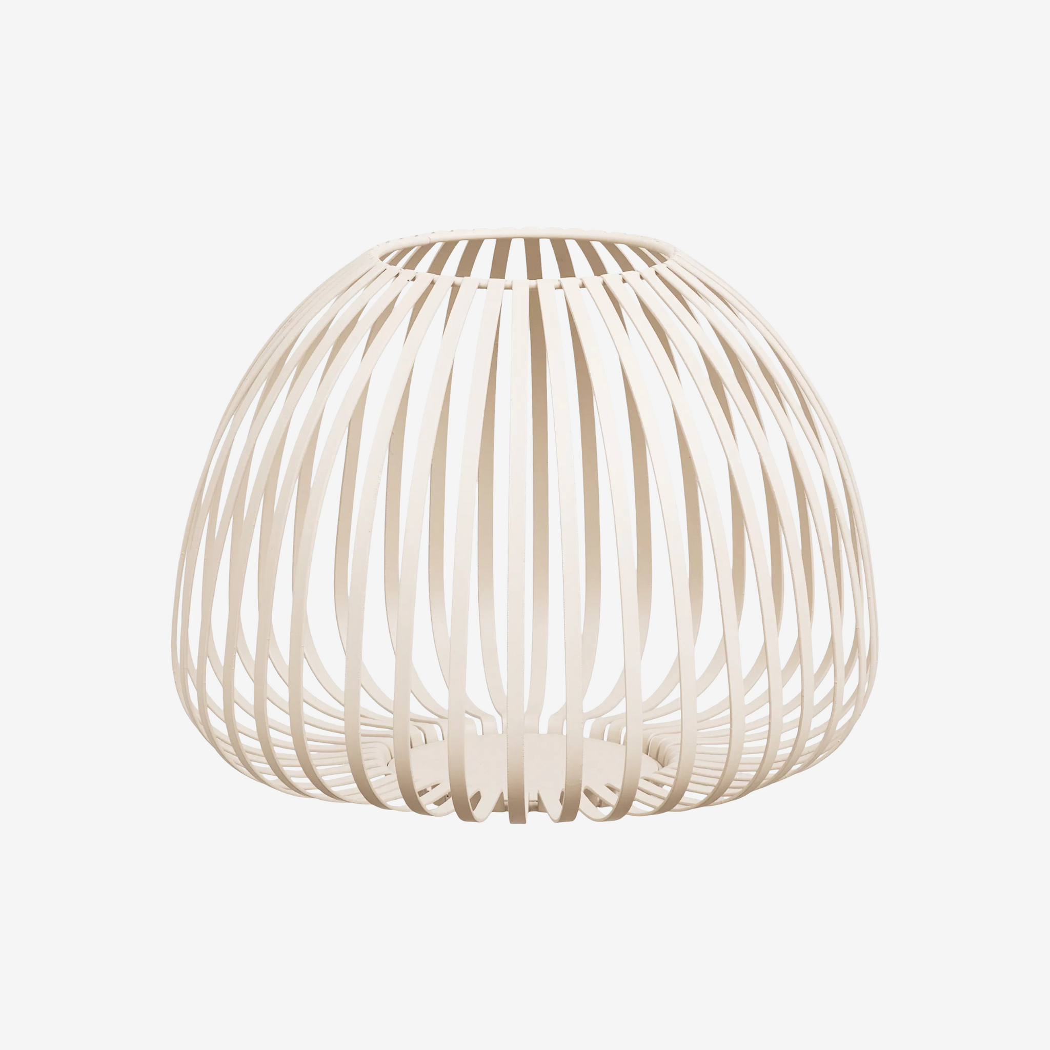 ELVI | עששית ממתכת בגוון בז', מגיעה בשני גדלים