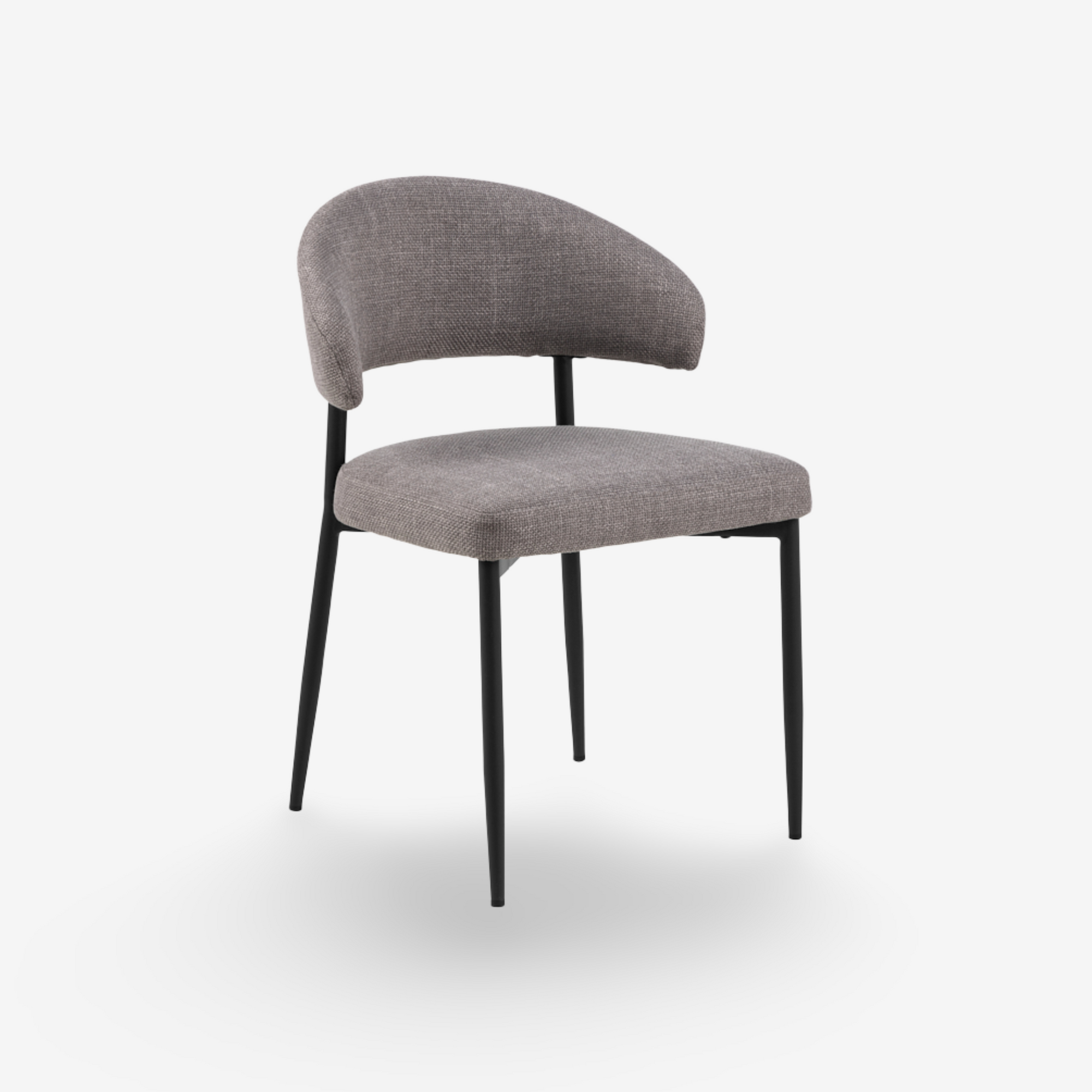 DECAGON | כיסא מודרני מרופד עם גב מעוגל - KUALA