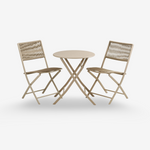 VEX | סט ביסטרו של שולחן ושני כיסאות לגינה - KUALA