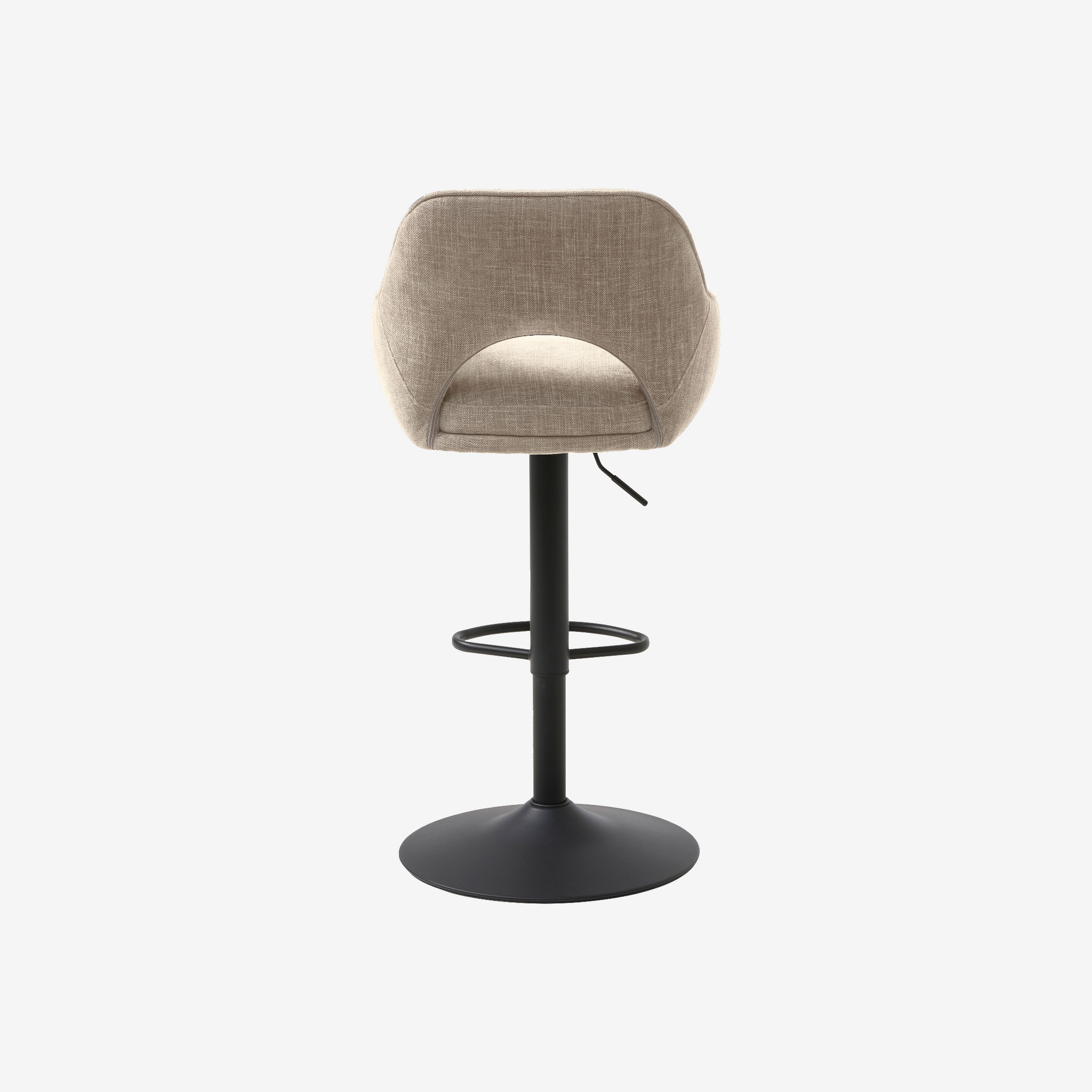 TINUYI | כיסא בר מרופד בבד אריג