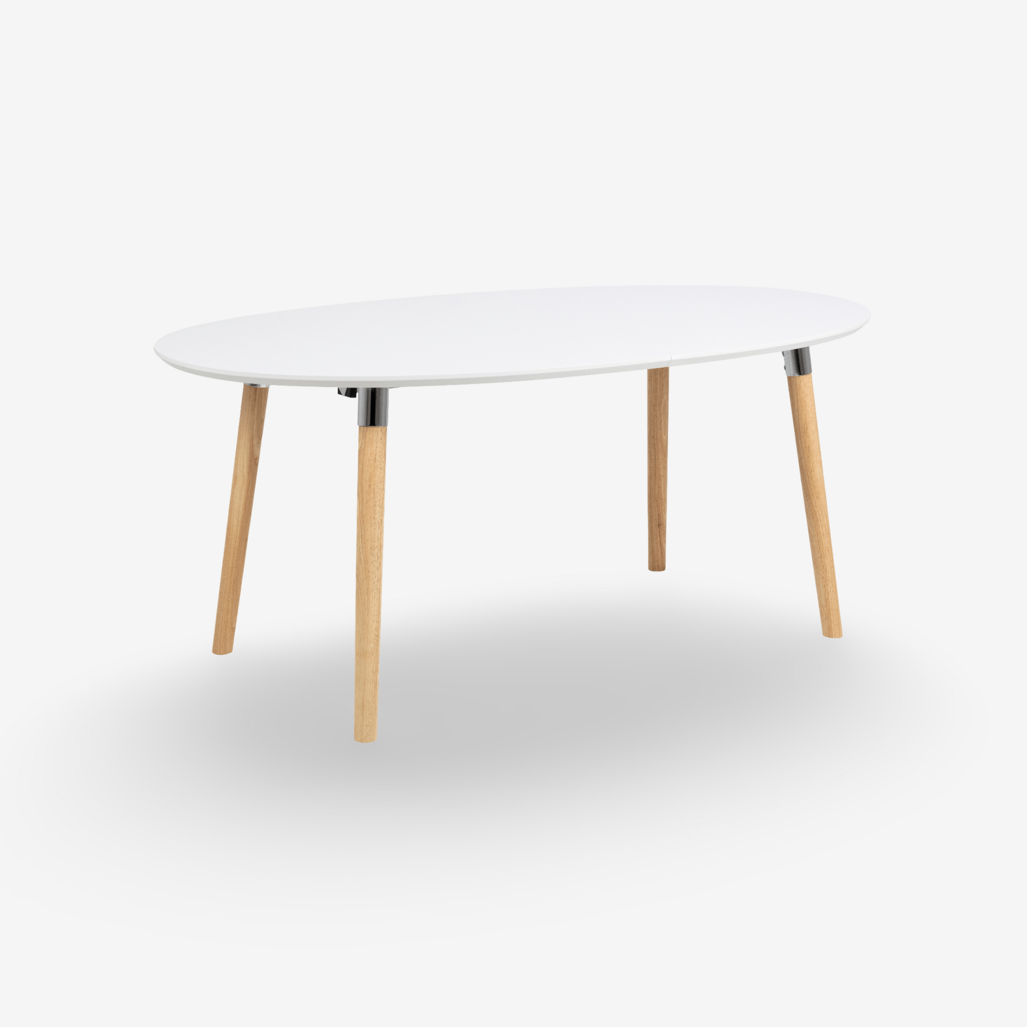 TAO | שולחן אוכל אובלי 170/100 ס"מ, נפתח ל- 270 ס"מ עד 12 סועדים - KUALA