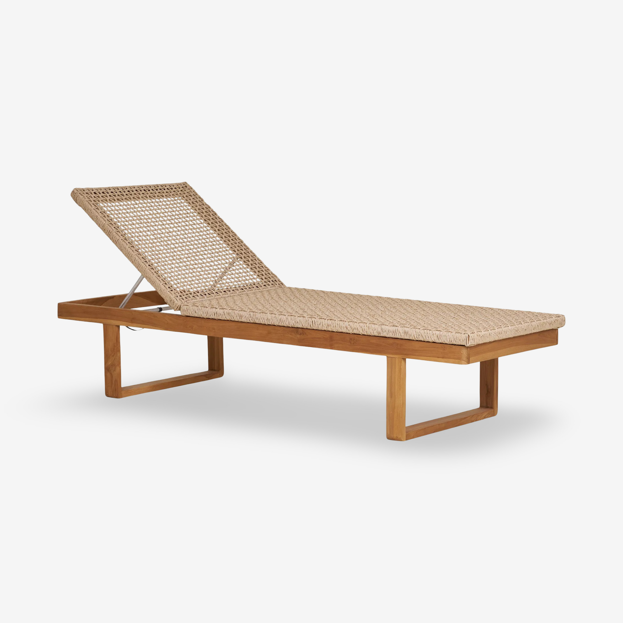 HORKA | מיטת שיזוף מעץ טיק וראטן - KUALA