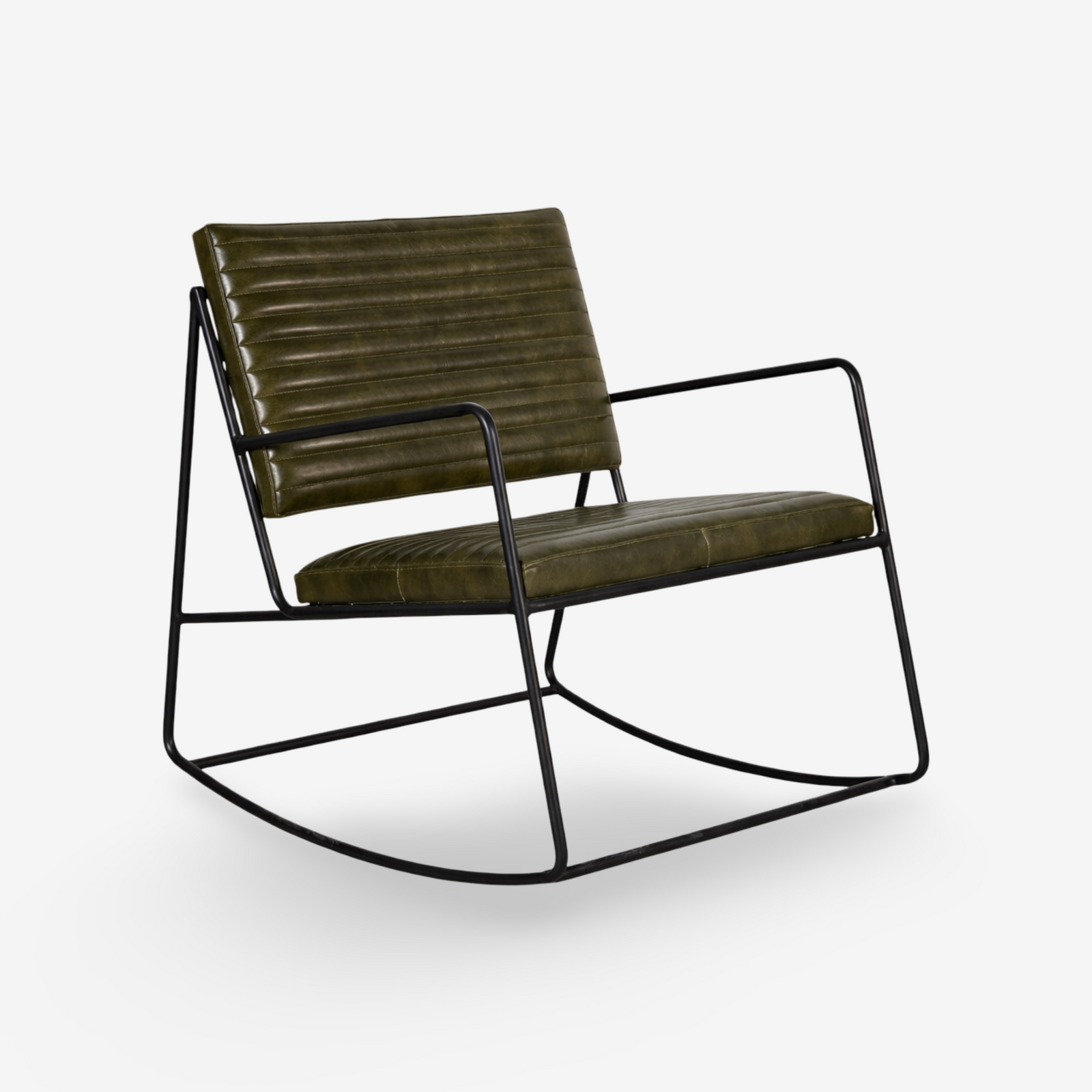 DUSTO | כורסא מתנדנדת מרופדת עור - KUALA