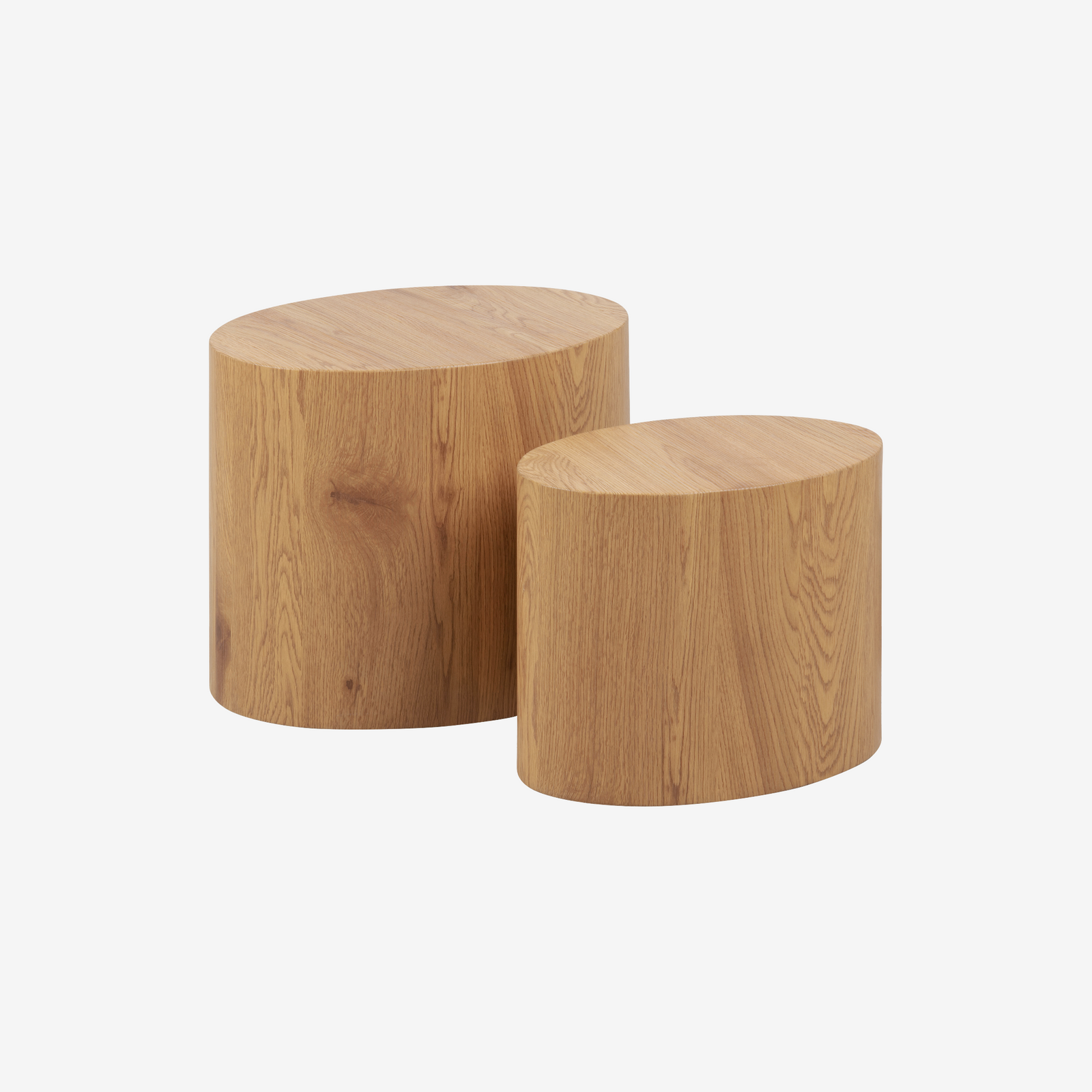 KUYA | סט שולחנות סלון אובליים ממלמין