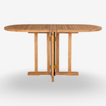 BJORN | שולחן אוכל מתקפל מעץ טיק לגינה, 6020 ס"מ - KUALA