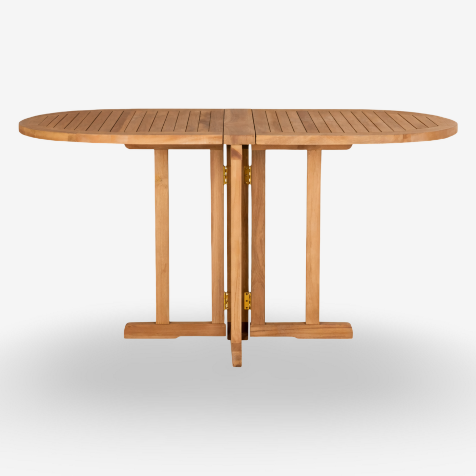 BJORN | שולחן אוכל מתקפל מעץ טיק לגינה, 6020 ס"מ - KUALA