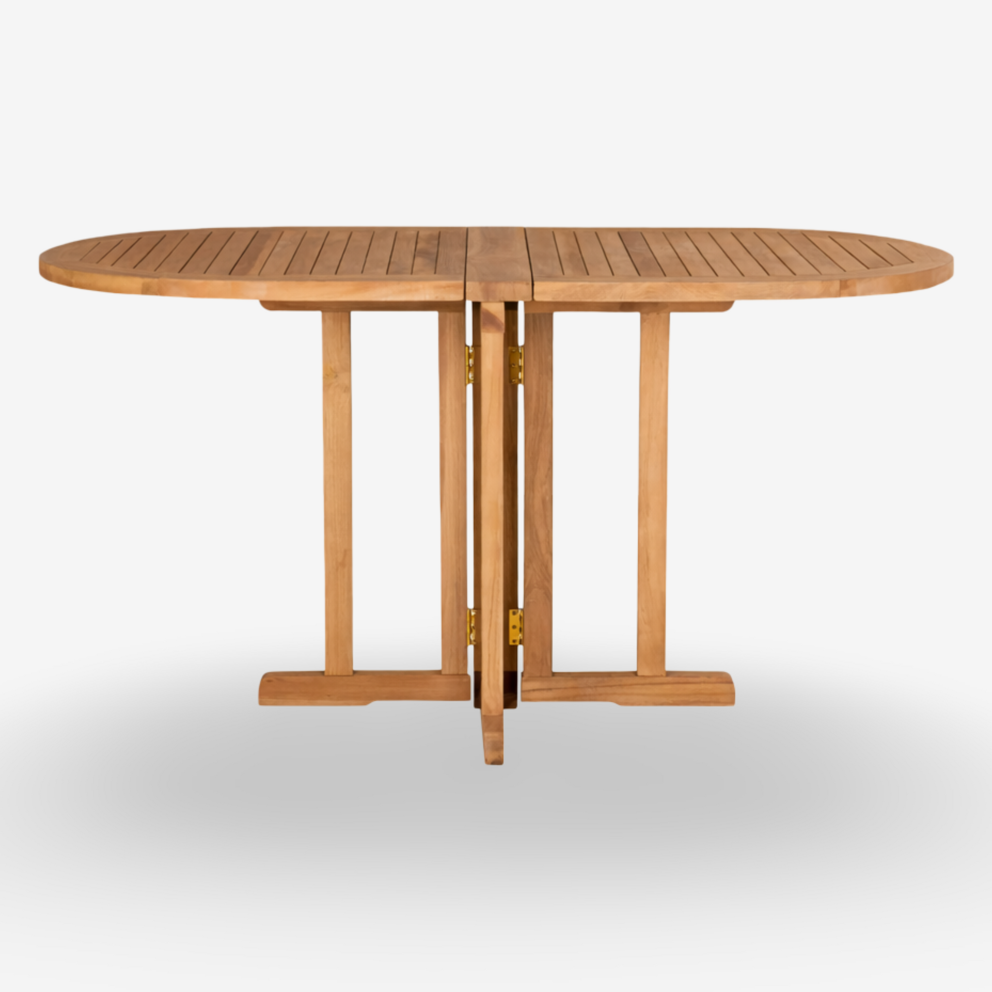 BJORN | שולחן אוכל מתקפל מעץ טיק לגינה, 6020 ס"מ - KUALA