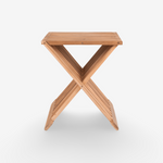 DROPLET | שרפרף עשוי עץ טיק - KUALA