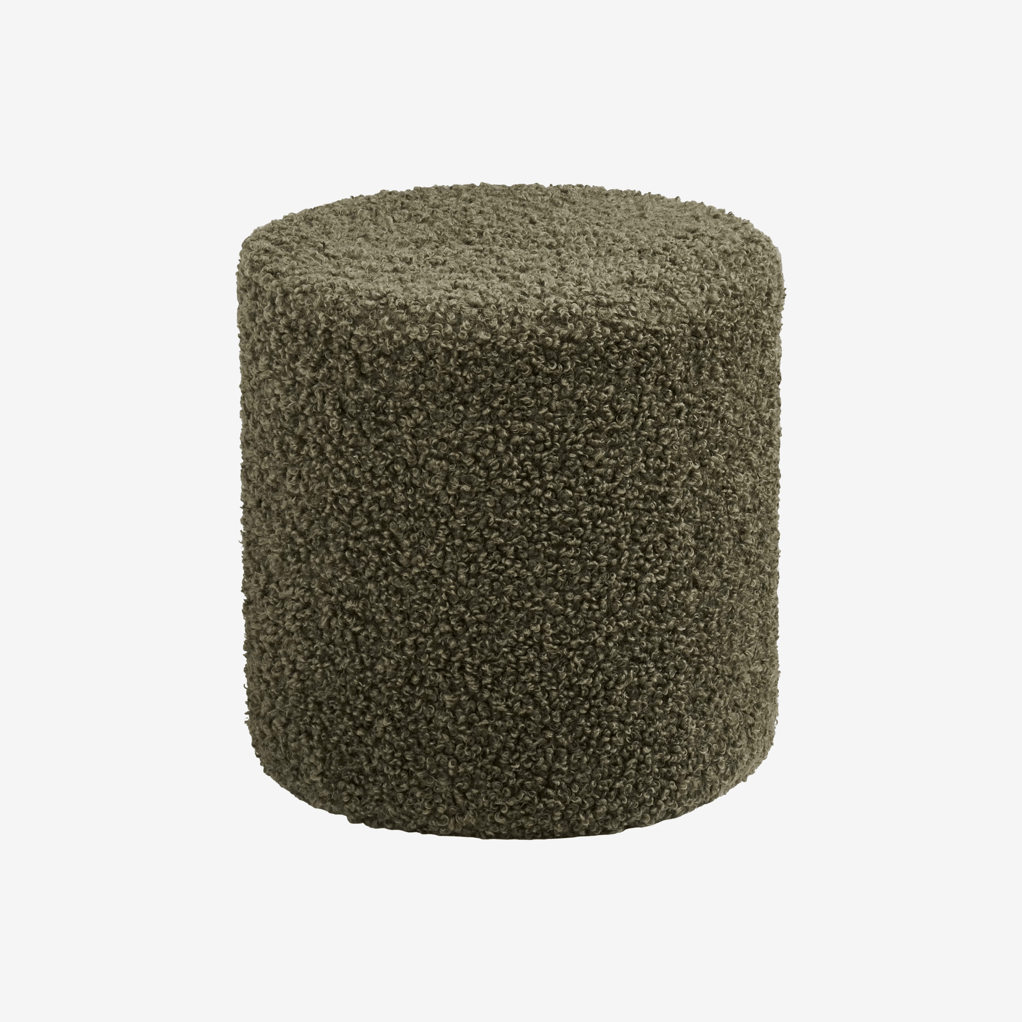 ROLUSE | הדום עגול מרופד בבד טדי - KUALA